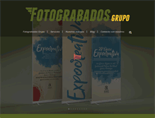 Tablet Screenshot of fotograbados.com